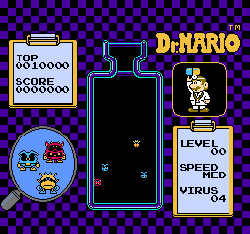 The viruses are doing a sort of moicrobial version of The Mario.